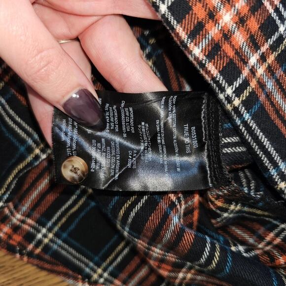 NWT Volcom Getting Rad Plaid Shirt - Picture 4 of 7